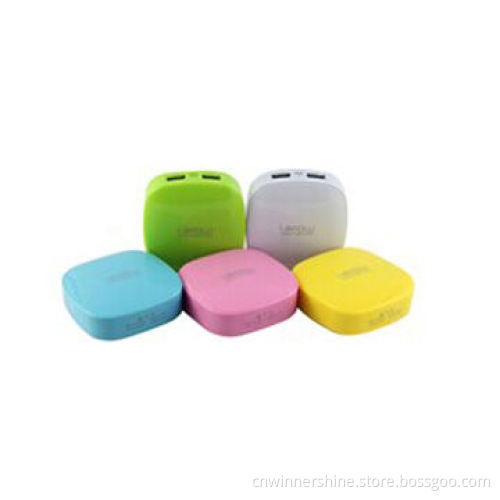 Power bank with 5,200mAh only 120g fit in bags purses and pockets